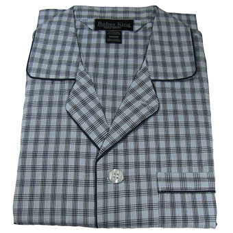 Classical-Sleepwear-Men-Broadcloth-Woven-Pajama